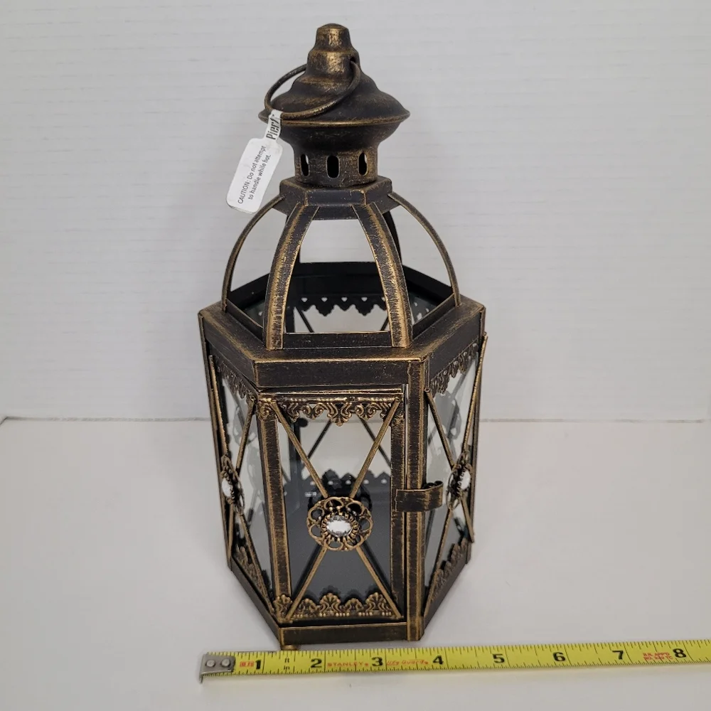 Pier 1 Victorian Style Candle Lantern Candleholder NWT